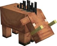 Hoglin in Minecraft (Image via looking for seed)